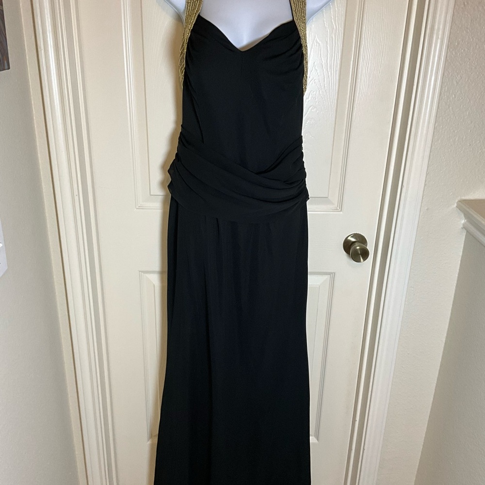 Elegant Black Evening Gown